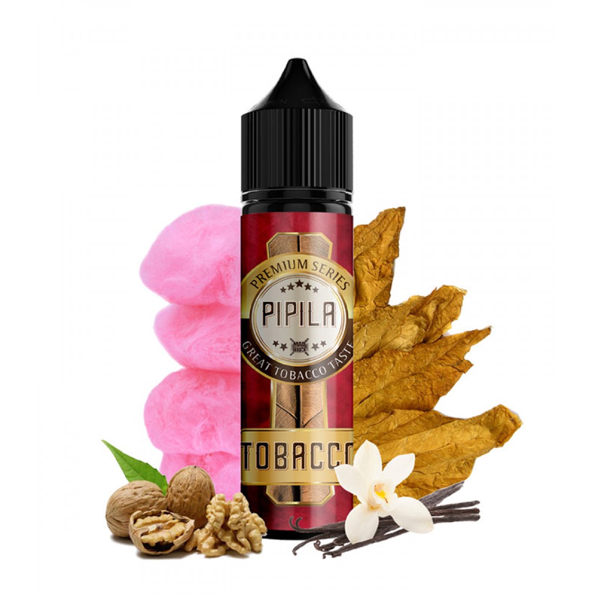 Mad Juice Tobacco Flavour Shot Pipila 12ml/60ml